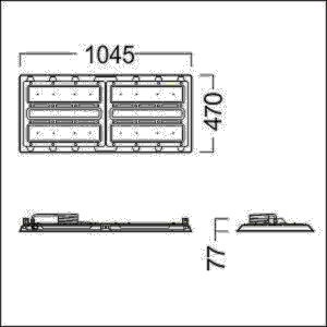 LED-Hallenleuchte CR2 L42k- #42940986