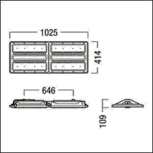 LED-Hallenleuchte CR2PL L27K #42935297
