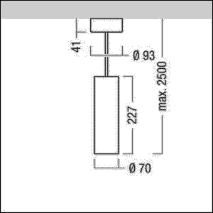 LED-Pendelleuchte P-INF PWH  #60510383