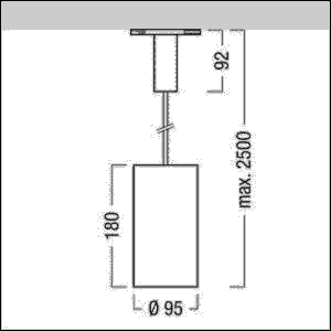 LED-Pendelstrahler V2-P M2500 #62917172