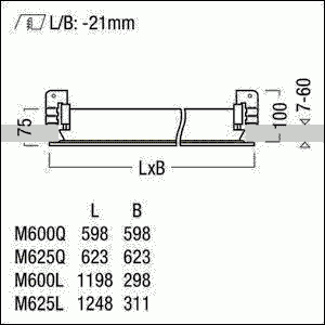 LED-Reinraumleuchte CL2 S 6200 #42186897